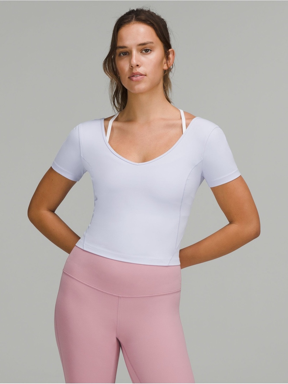 Lululemon Align Tshirt in Pastel Blue